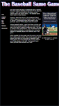 Mobile Screenshot of baseballsamegame.com